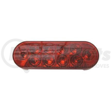 Optronics STL72RBP LED TAIL LIGHT 6" GROMMET MOUNT 10 DIODES