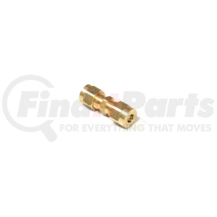 Tectran 89448 Transmission Air Line Fitting - Brass, 5/32 inches Tube, Union