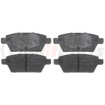 ACDelco 14D1161CH Ceramic Rear Disc Brake Pad Set with Hardware
