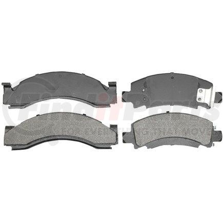 ACDelco 14D149MX Severe Duty Organic Front Disc Brake Pad Set with Wear Sensor