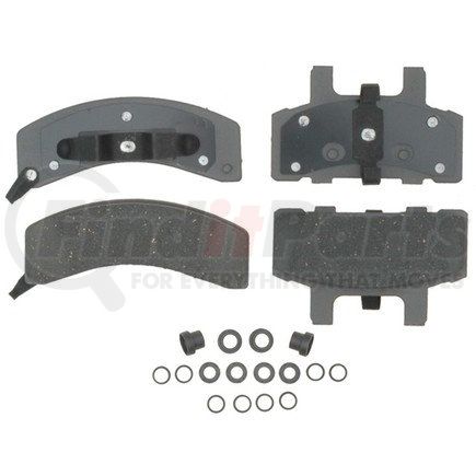 ACDelco 14D369CH Ceramic Front Disc Brake Pad Set with Hardware
