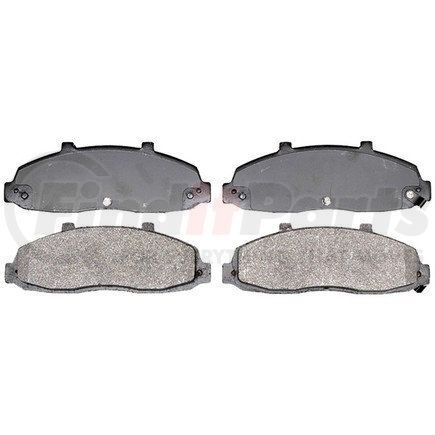 ACDelco 14D679M Semi-Metallic Front Disc Brake Pad Set with Wear Sensor