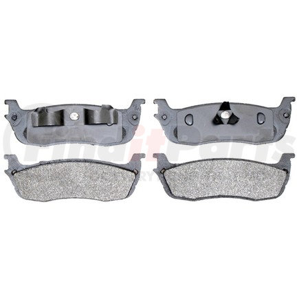 ACDelco 14D711M Semi-Metallic Rear Disc Brake Pad Set