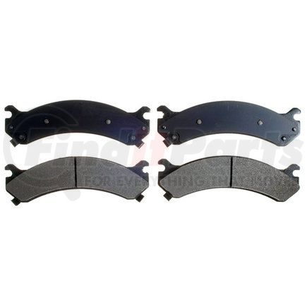 ACDelco 14D784CH Ceramic Front Disc Brake Pad Set with Hardware