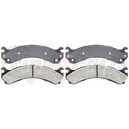 ACDelco 14D909CH Ceramic Rear Disc Brake Pad Set with Hardware