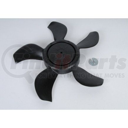 ACDelco 15-81699 Engine Cooling Fan Blade - 5 Blades, Black, Nlyone, Counterclockwise