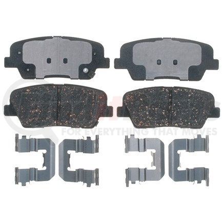 ACDelco 17D1284CH Ceramic Rear Disc Brake Pad Set