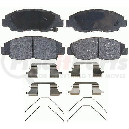 ACDELCO 17D1578CH Ceramic Front Disc Brake Pad Set