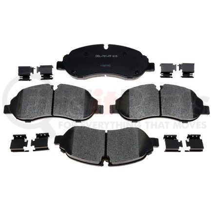 ACDelco 17D1774MH Semi-Metallic Front Disc Brake Pad Set