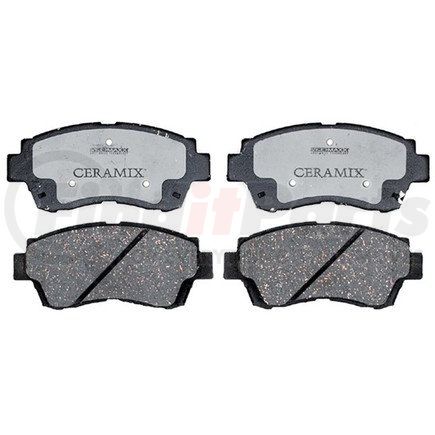 ACDelco 17D697C Ceramic Front Disc Brake Pad Set