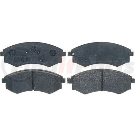 ACDelco 17D887C Ceramic Front Disc Brake Pad Set