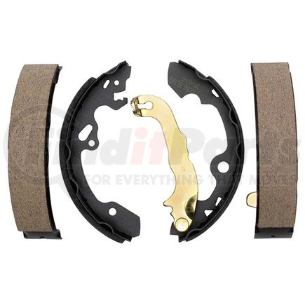 ACDelco 17747B Bonded Rear Drum Brake Shoe Set