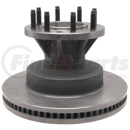 ACDelco 18A2599A Non-Coated Front Disc Brake Rotor and Hub Assembly