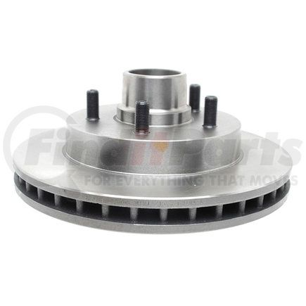 ACDelco 18A503A Non-Coated Front Disc Brake Rotor and Hub Assembly