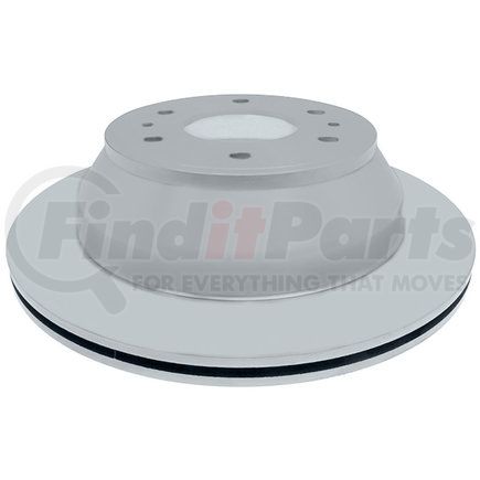 ACDelco 18A1207AC Coated Rear Disc Brake Rotor