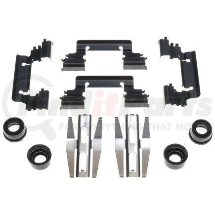 ACDelco 18K1037X Rear Disc Brake Caliper Hardware Kit with Clips and Bushings