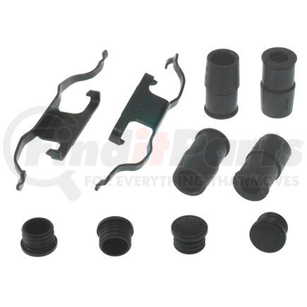 ACDelco 18K1578X Rear Disc Brake Caliper Hardware Kit with Clips, Bushings, and Caps