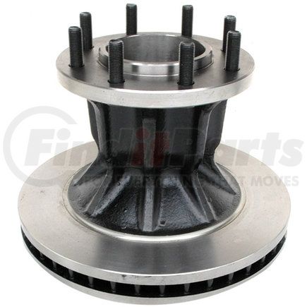 ACDelco 18A874A Non-Coated Front Disc Brake Rotor and Hub Assembly