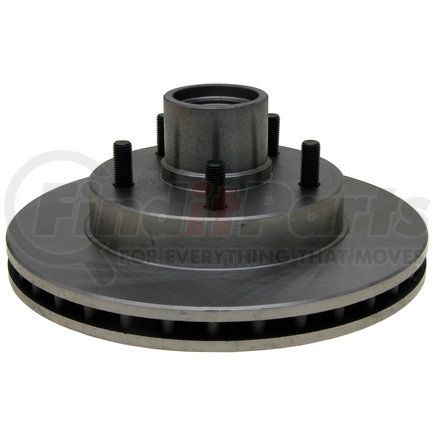 ACDelco 18A878A Non-Coated Front Disc Brake Rotor and Hub Assembly
