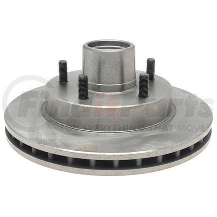 ACDelco 18A87A Non-Coated Front Disc Brake Rotor and Hub Assembly