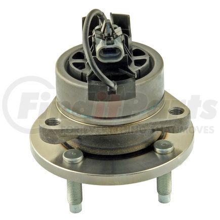 ACDelco 513204 Front Wheel Hub and Bearing Assembly with Wheel Speed Sensor and Wheel Studs