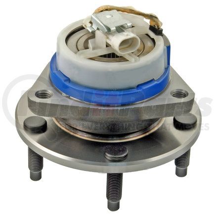 ACDelco 512153 Rear Wheel Hub and Bearing Assembly with Wheel Speed Sensor and Wheel Studs
