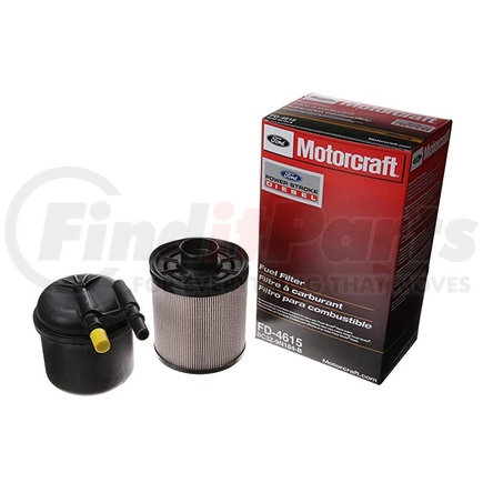 Motorcraft FD4615 Fuel Filter Kit - For 6.7 Powerstroke Diesel (Ford)