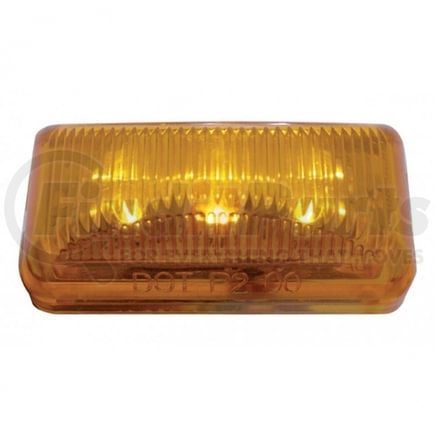 United Pacific 38158BAK-B Clearance/Marker Light - 6 LED, Amber LED/Amber Lens