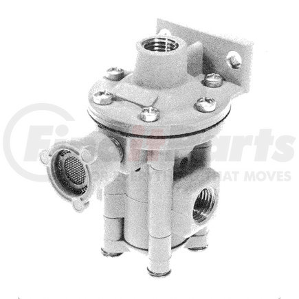 Brake Systems Inc WM147BC Normally Closed High Pilot Pressure Relay Valve - 35 SCFM, 65 to 85 PSI