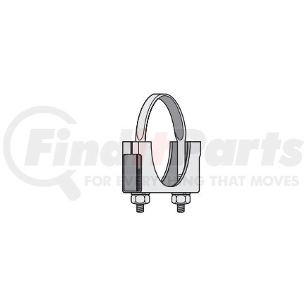 Dynaflex 46-500 SADDLE CLAMP, 5IN