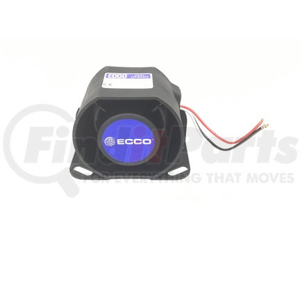 ECCO DF835N Back Up Alarm - Dual Function, 107Db, 12-24 Volt, Glass Filled Nylon