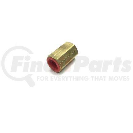 TECTRAN 89141 Flare Fitting - Brass, 1/2 in. Tube, Union, Female to Female