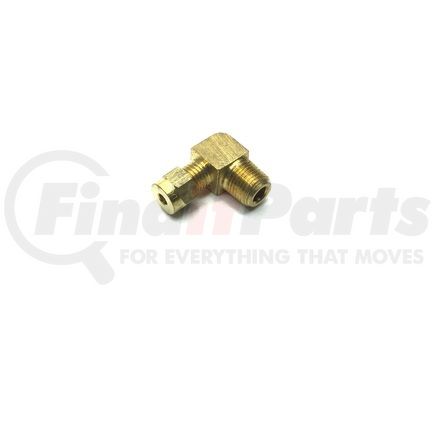 Tectran 89457 Transmission Air Line Fitting - Brass, 1/8 in. Tube, 1/8 in. Thread, Elbow
