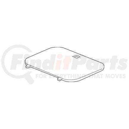 GM 15287304 COVER R/FLR STOW COMPT