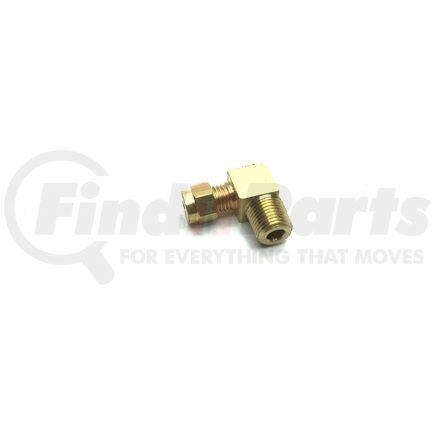 Tectran 89456 Transmission Air Line Fitting - Brass, 5/32 in. Tube, 1/8 in. Thread, Elbow
