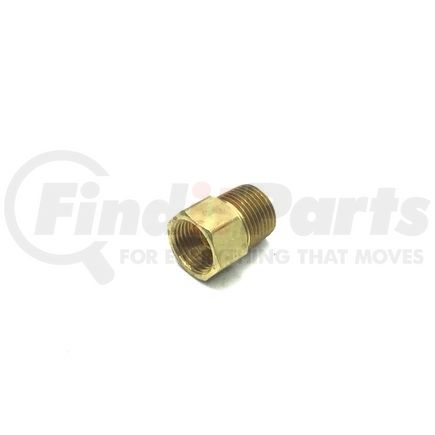 Tectran 89100 Inverted Flare Fitting - Brass, Connector Tube to Male Pipe, 3/8 in. Tube, 3/8 in. Thread