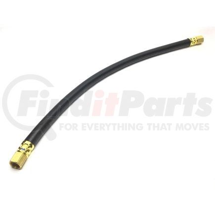 Tectran 21976 Air Brake Hose Assembly - 26 in., 1/2 in. Hose I.D, Dual 3/8 in. Swivel Ends