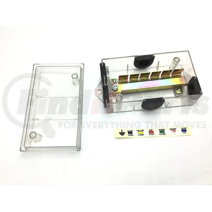 Tectran 38502 Junction Box - Translucent, 7-Way, Heavy-Wall Design, without Mounting Strip