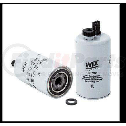 WIX FILTERS 33732 - spin-on fuel/water separator filter | spin-on fuel/water separator filter