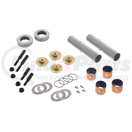 Meritor R201419 Steering King Pin Kit - Double Draw Key, 1.794" Diameter, 8.875" Length, Composite Bushing