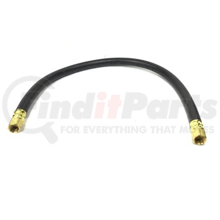 Tectran 21940 Air Brake Hose Assembly - 32 in., 1/2 in. Hose I.D, Dual 3/8 in. Swivel Ends