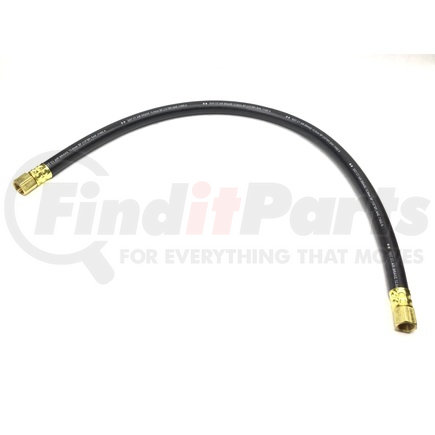 Tectran 21941 Air Brake Hose Assembly - 36 in., 1/2 in. Hose I.D, Dual 3/8 in. Swivel Ends