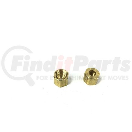 Tectran 88238 Compression Fitting - Brass, 1/4 inches Tube Size, Nut