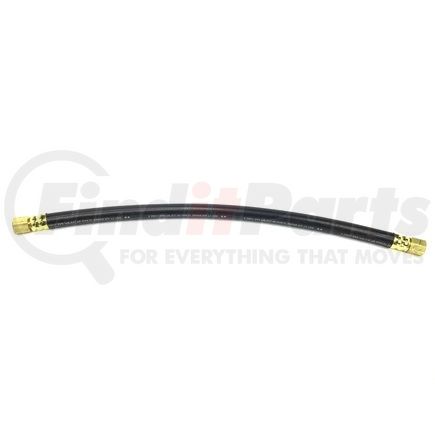 Tectran 21939 Air Brake Hose Assembly - 24 in., 1/2 in. Hose I.D, Dual 3/8 in. Swivel Ends