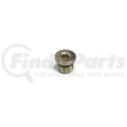 PAI 3473 Straight Thread O-Ring Boss Plug - 7/16in-20 Thread 9/16in OD 3/16in Hex Steel Uses FGA-4188 O-Ring included