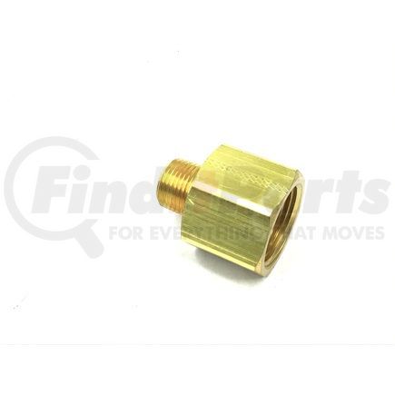 TECTRAN 90331 Air Brake Governor Adapter - Brass, 3/4 in. Female Pipe, 3/4 in. Male Thread