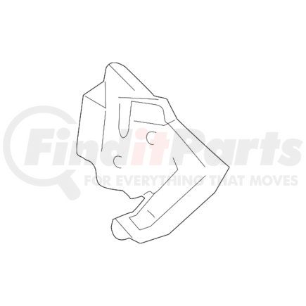 Ford XW4Z16700BA LATCH ASM HOOD