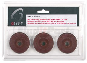 Sunex Tools SXC606GW6 Sunex Tools Grinding Wheels for SXC606, 60 Grit, 6 Pack