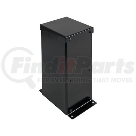 BUYERS PRODUCTS ac010b - black blank control console 7 inch wide x 6-1/8 inch deep x 14-1/8 high | black blank control console 7 inch wide x 6-1/8 inch deep x 14-1/8 high | trailer accessory