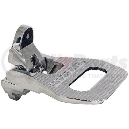 BUYERS PRODUCTS 5236586 - safety folding foot/grab step - zinc finish | safety folding foot/grab step - zinc finish